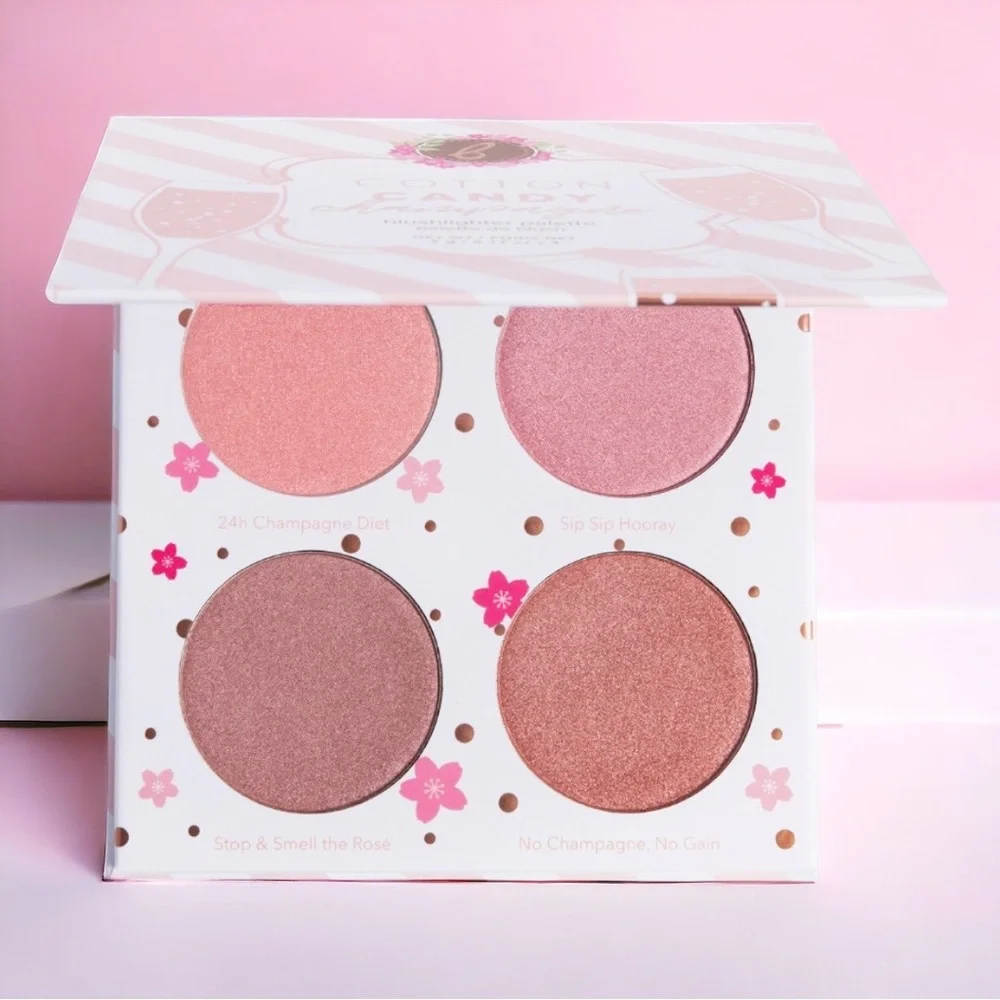 Beauty Bakerie COTTON CANDY CHAMPAGNE Blushlighter Palette